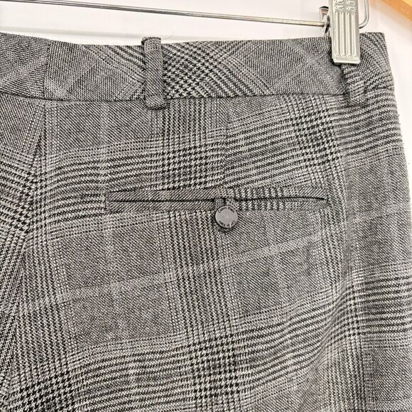 Calvin Klein Modern Fit Plaid Trousers Dress Pants Gray Size 4 - Picture 7 of 11